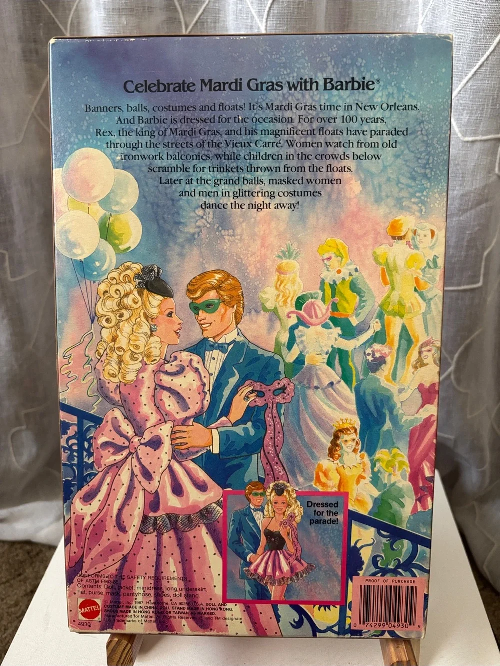 Mattel Vintage Barbie Mardi Gras from 1987 American Beauties Collection